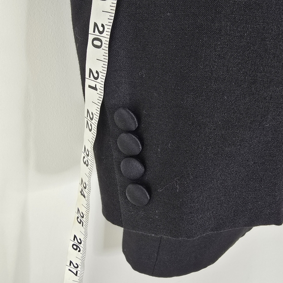 Christian Dior Monsieur Black Formal Blazer Size 40 Single Button Party - Picture 12 of 15